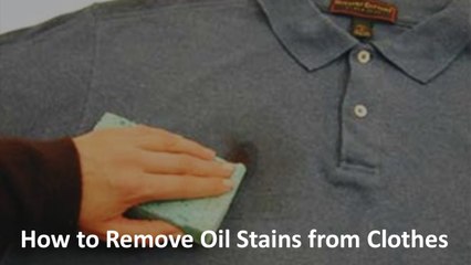 Download Video: How to Remove Grease or Oil Stains from Clothes | Zubaida Tariq | Health Tips