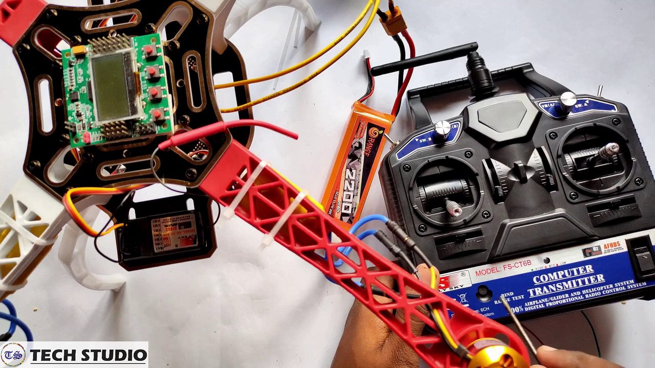 How to make a Drone at home using kk 2.1.5 flight controller
