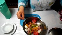 احلى واسرع طبخة الروز تونسي بلحم الخروف  Rose tunisien@المطبخ التونسي زكية - Tunisian Cuisine ZAKIA