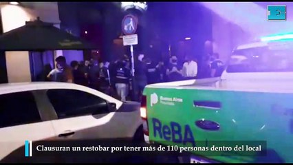 Clausuran un restobar por tener más de 110 personas dentro del local