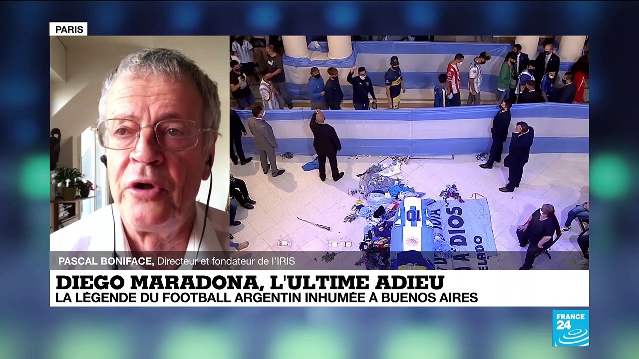 Diego Maradona, l'ultime adieu : la légende du football argentin inhumée à Buenos Aires