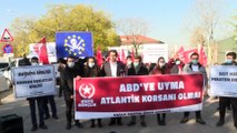 ANKARA - Vatan Partililer, Akdeniz'de Türk gemisine yapılan hukuk dışı aramayı protesto etti