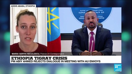 Ethiopian PM Ahmed rejects Tigray conflict talks in AU meeting