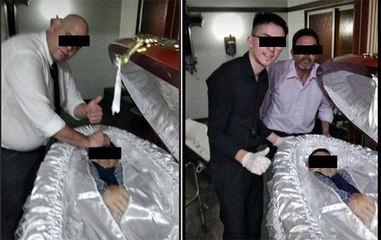 Filtran fotos del cuerpo de Maradona en la funeraria donde lo embalsamaron