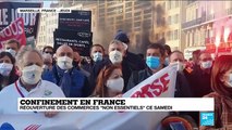Covid-19 : manifestation à Marseille contre la fermeture prolongée des restaurants