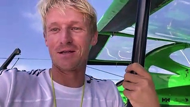 A bord de V-and-b-Mayenne pour Maxime Sorel - Jour 18