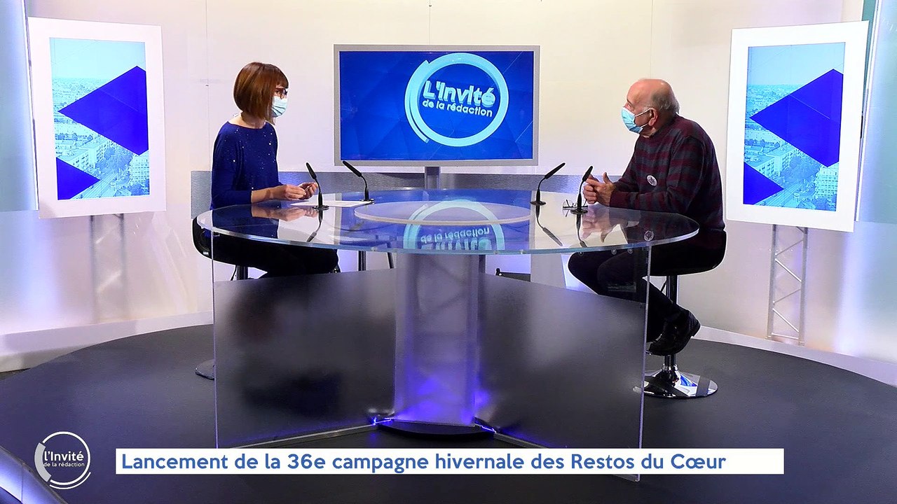 L'invité du Vendredi - 27/11/2020 - Michel Flamé, président des Restos du Cœur d'Indre et Loire