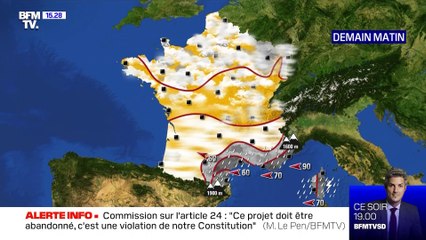 La météo pour ce samedi 28 novembre 2020