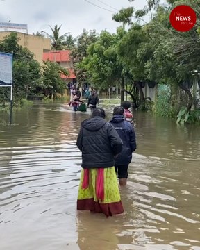 Cyclone Nivar : Roads submerged, power cut off near Chennai