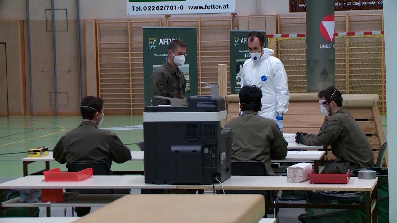 Vorbereitung auf die Massentests