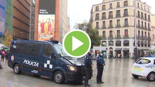 Comienza el dispositivo policial en Madrid para estas navidades