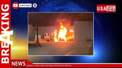 Black Friday opens with a bang as trailer explodes outside Walmart