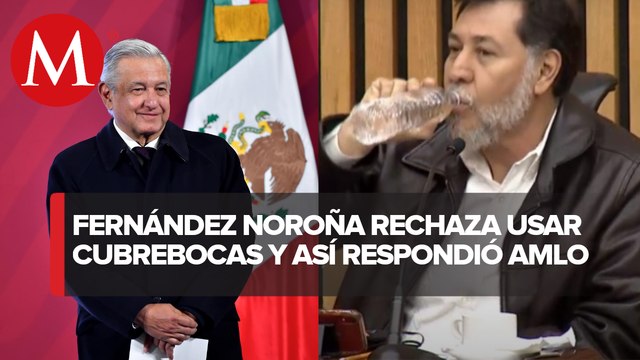 Lo más importante es la libertad: AMLO ante polémica del INE con Fernández Noroña