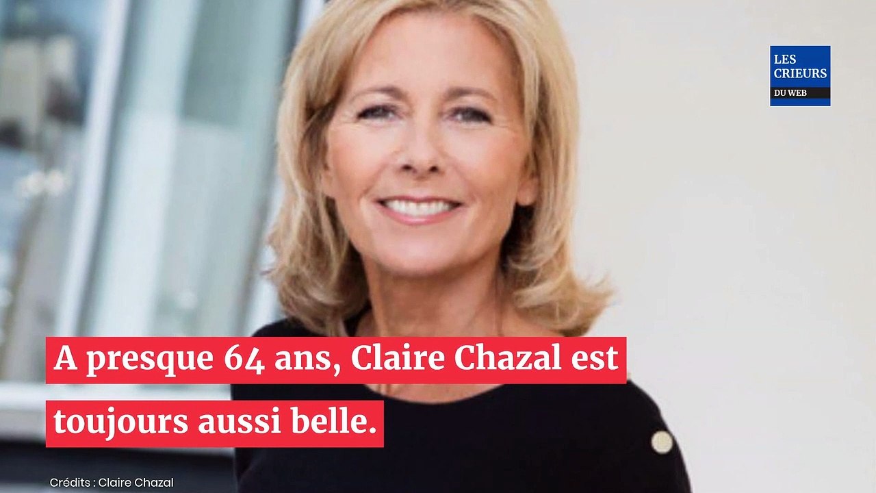 Claire Chazal s'impose une  règle stricte pour rester mince à son âge : « je n'aime pas me sentir lourde »