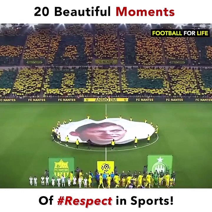 20 most beautiful moments of respect in sports
