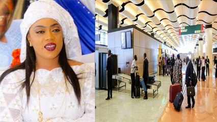 Aida Diallo provoque un scandale a l'AIBD...audio fuité de Mame Boy Diao...