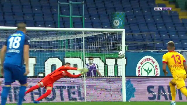 Çaykur Rizespor 1-0 Hes Kablo Kayserispor Maçın Geniş Özeti ve Golü