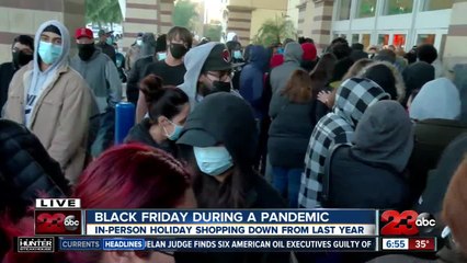 Black Friday at the Valley Plaza Mall
