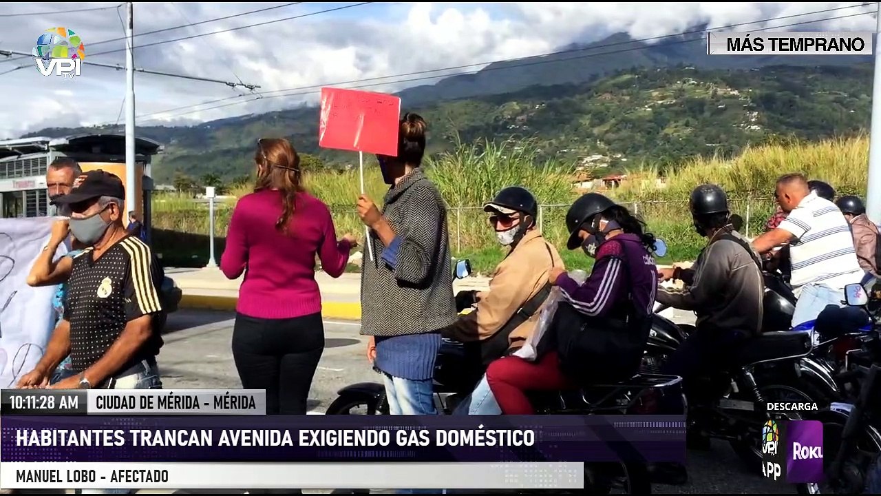 ¡Cierran las calles! Habitantes de Mérida denuncian siete meses sin gas doméstico - VPItv