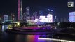 Drone show in China: 1,000 UAVs in celebration of National Day and Mid-Autumn festival in Shenzhen