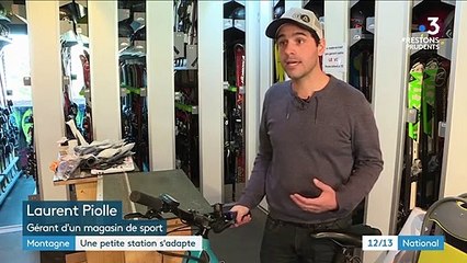 Alpes : une station de sport d'hiver s'adapte