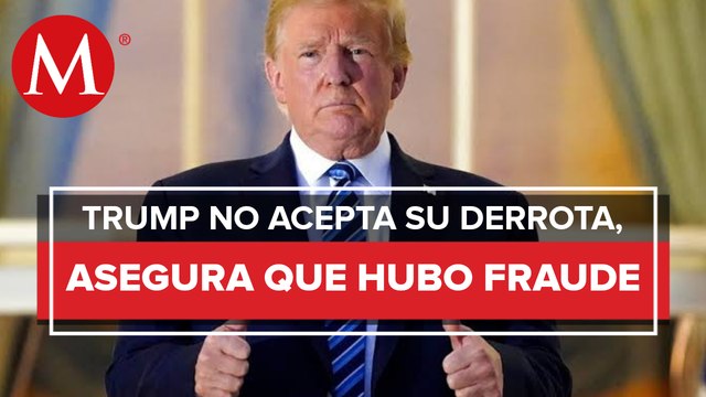 Donald Trump dice que dejará la Casa Blanca si Colegio Electoral vota por Joe Biden