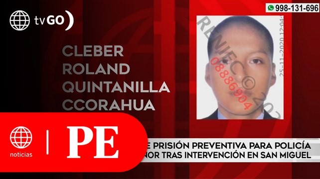 Dictan 9 meses de prisión preventiva a policía por muerte de niño en intervención | Primera Edición