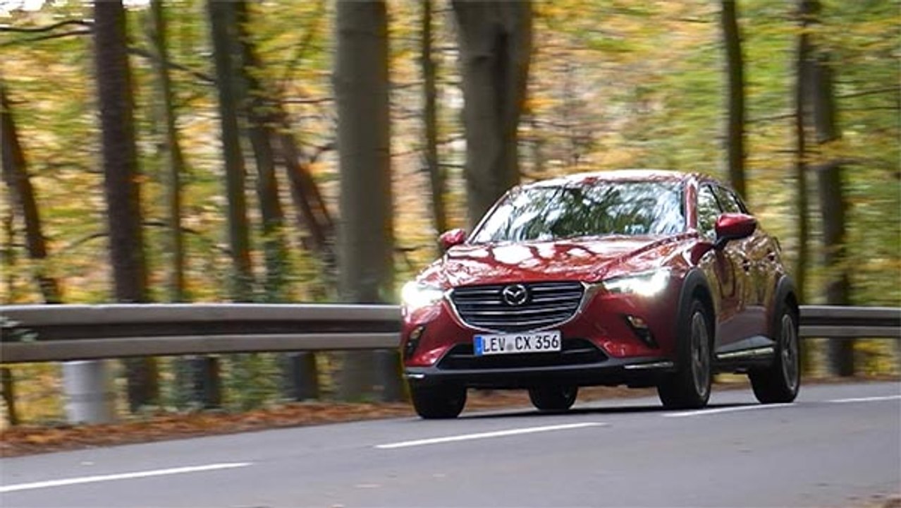 Mazda Kompakt-SUV CX-3 zum Modelljahr 2021 aufgefrischt