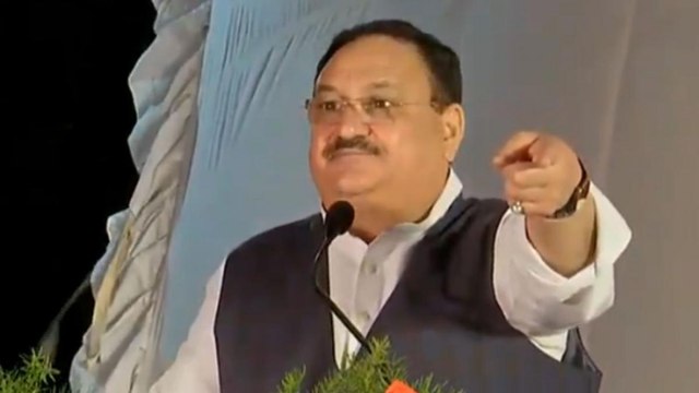 GHMC Polls, Hyderabad: JP Nadda addressed gatherings