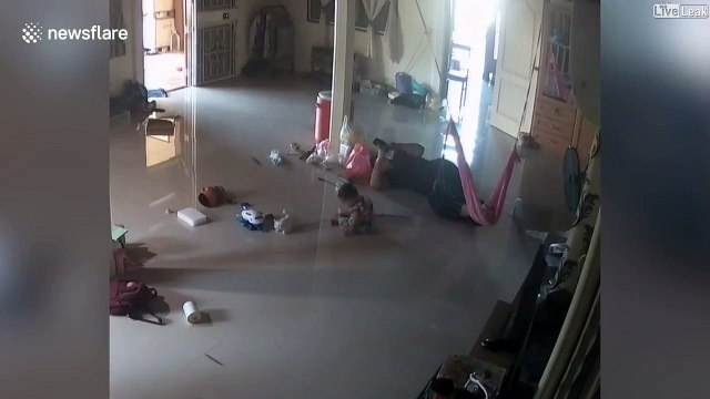 Cette maman sauve son bébé d'un mille-pattes venimeux