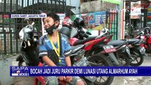 Bocah SD Jadi Juru Parkir Demi Lunasi Utang Almarhum Ayahnya