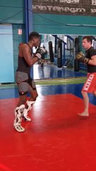 Préparation classe Pro en kick boxing