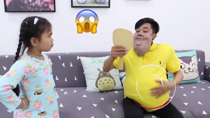 Suri Prepares Healthy Food and Help Uncle Lose Weight with Fun Exercises - Kids videos