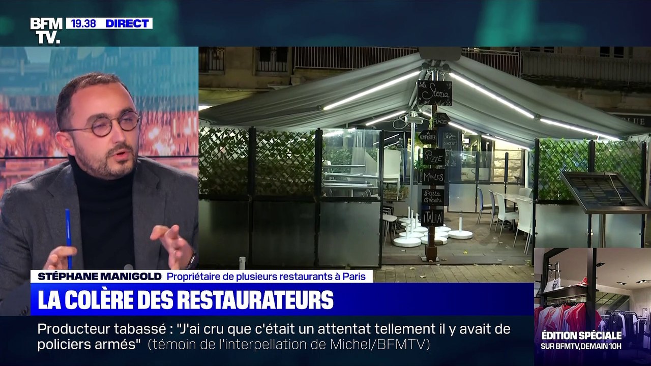 La colère des restaurateurs – 27/11