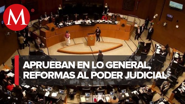 Senado aprueba en comisiones reformas al Poder Judicial