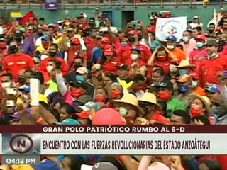 Diosdado Cabello: Anzoátegui le dará una lección a la derecha que traicionó al pueblo
