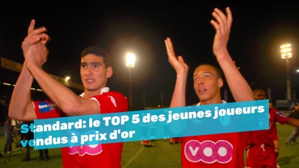 Standard: le TOP 5 des jeunes joueurs vendus à prix d'or