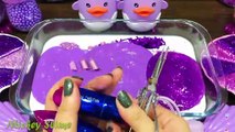 PURPLE Slime! Mixing Random Things into GLOSSY Slime ! Satisfying Slime, ASMR Slime #179