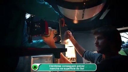 Cientistas conseguem prever mancha na superfície do Sol
