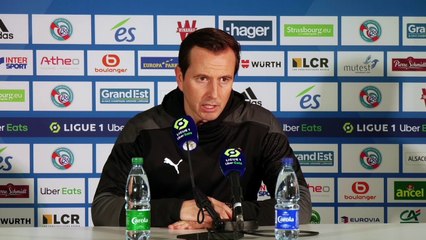 Julien Stéphan "très déçu" de la première période