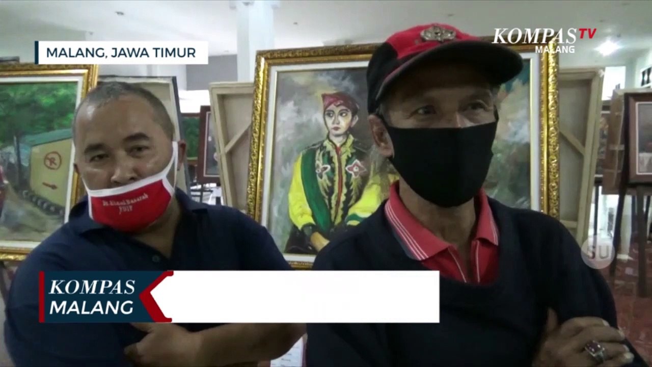 Pelukis Pamerkan Karyanya Selama Pandemi