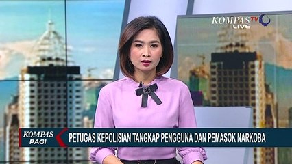 Petugas Kepolisian Tangkap Pengguna dan Pemasok Narkoba