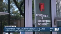 Arizona hospitals preparing for crisis standards: What that could mean