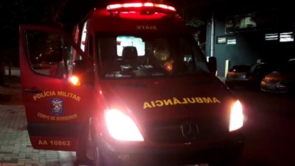 Menino é socorrido após queda de beliche no Bairro Alto Alegre