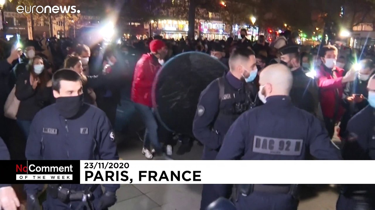 Polizeigewalt in Paris & Trauer in Buenos Aires - NO COMMENT der Woche