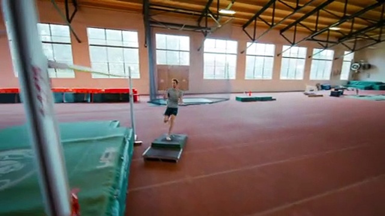 High Jump Technique - Rotating Over the Bar