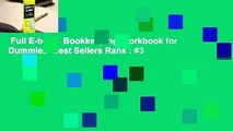 Full E-book  Bookkeeping Workbook for Dummies  Best Sellers Rank : #3