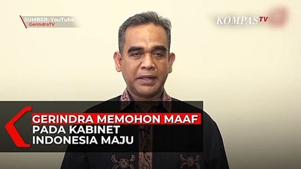 Terkait Edhy Prabowo, Gerindra Sampaikan Permohonan Maaf Kepada Pemerintah