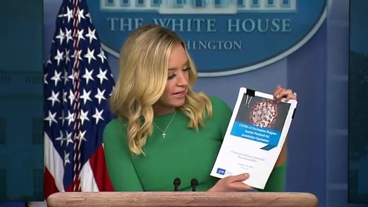 Kayleigh McEnany asked - When will Trump concede to Joe Biden