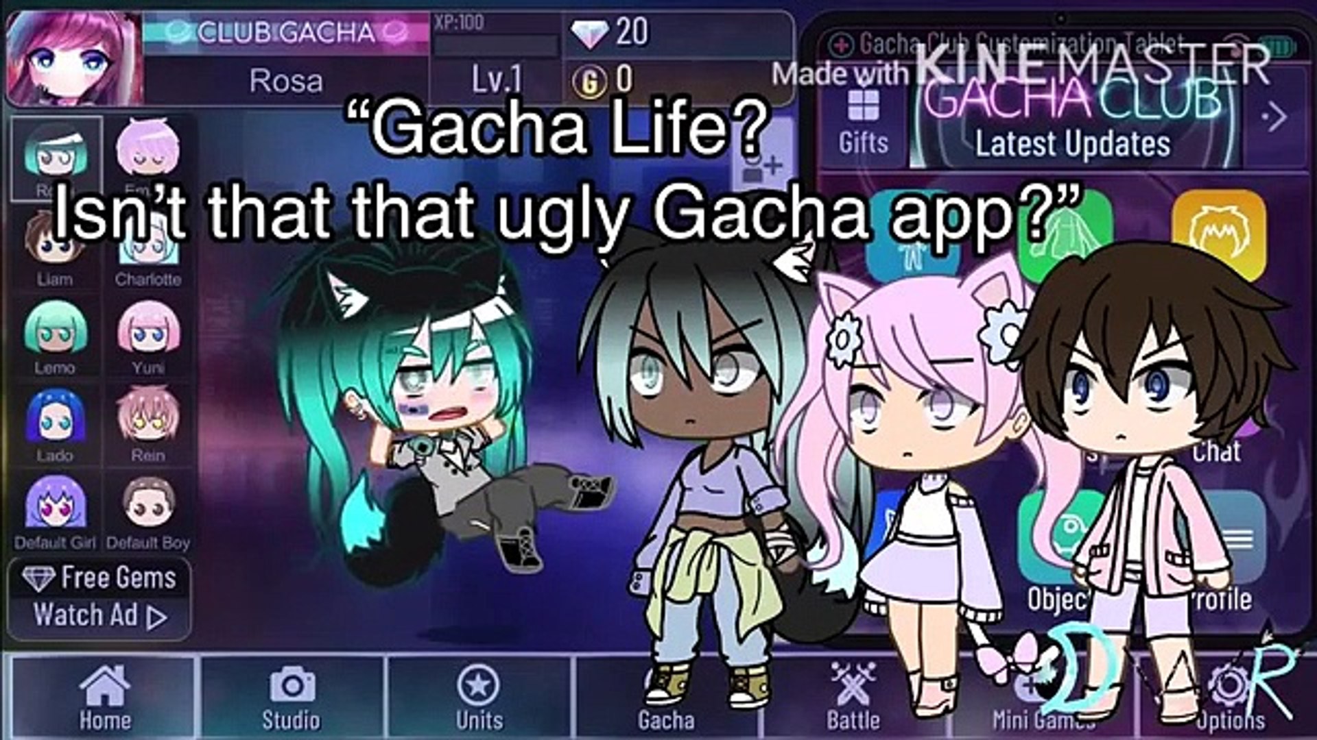 Gacha Club New Tab